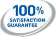 Logo: 100% Zufriedenheitsgarantie
