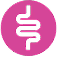 Icon gesunde Verdauung, mit ActivBiome-Technologie-Text