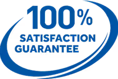 Logo 100 % Zufriedenheit garantiert